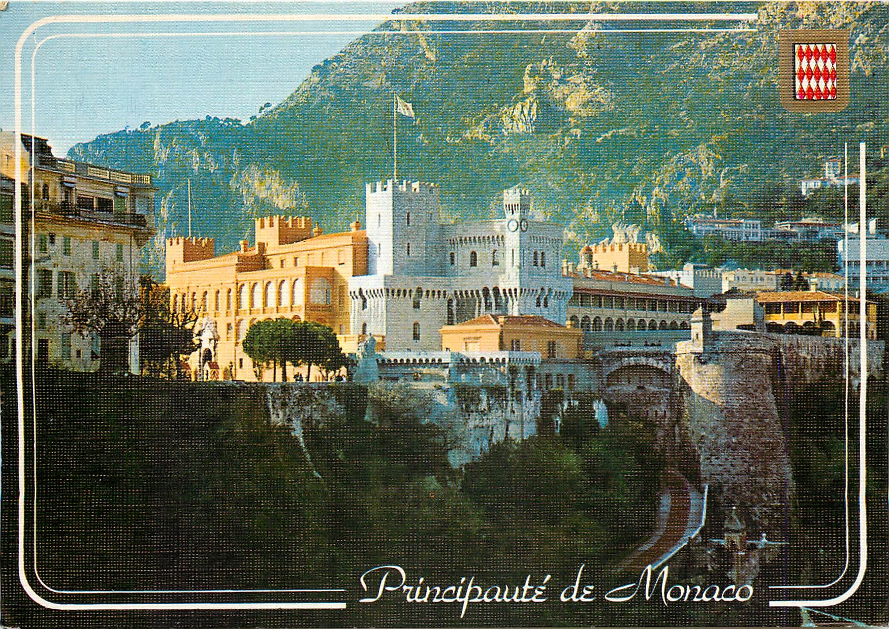 CPM Principaute de Monaco le Palais Princier et ses remparts