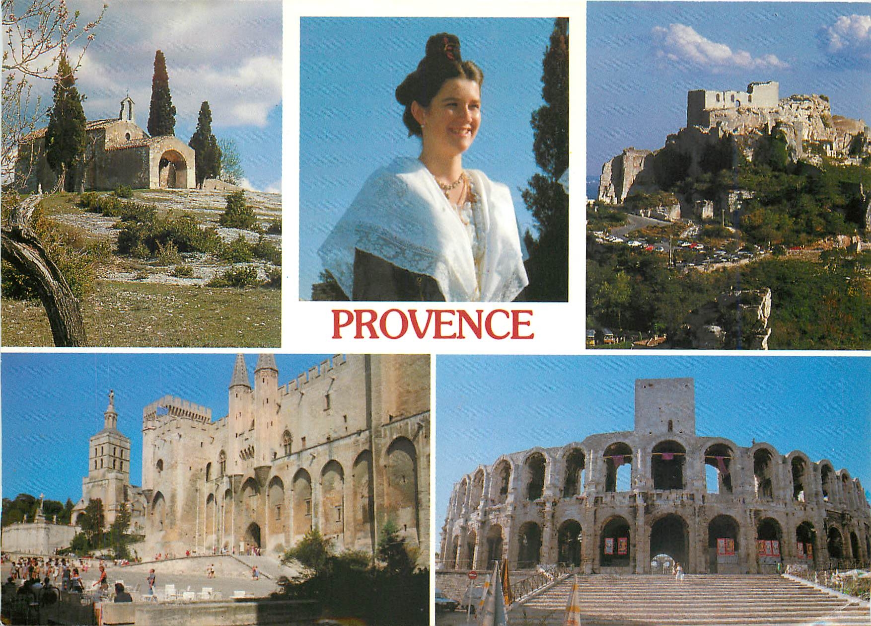 CPM Images de la Provence L'Arlesienne Sixte les sBaux Avignon
