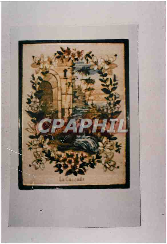 CPM Tapisserie La cascade Sarthe