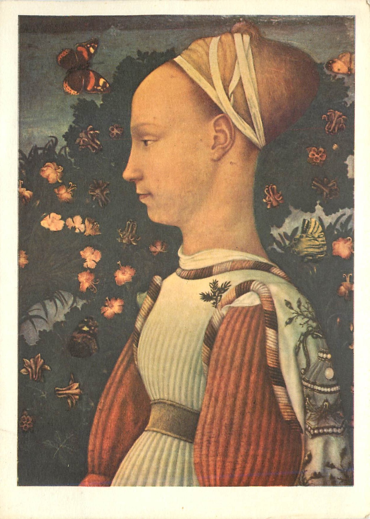 CPM Peinture Italienne XIIIe XIVe XVe s Antonio de Puccio dit Pisanelo (vers 1380 1455) Princesse de
