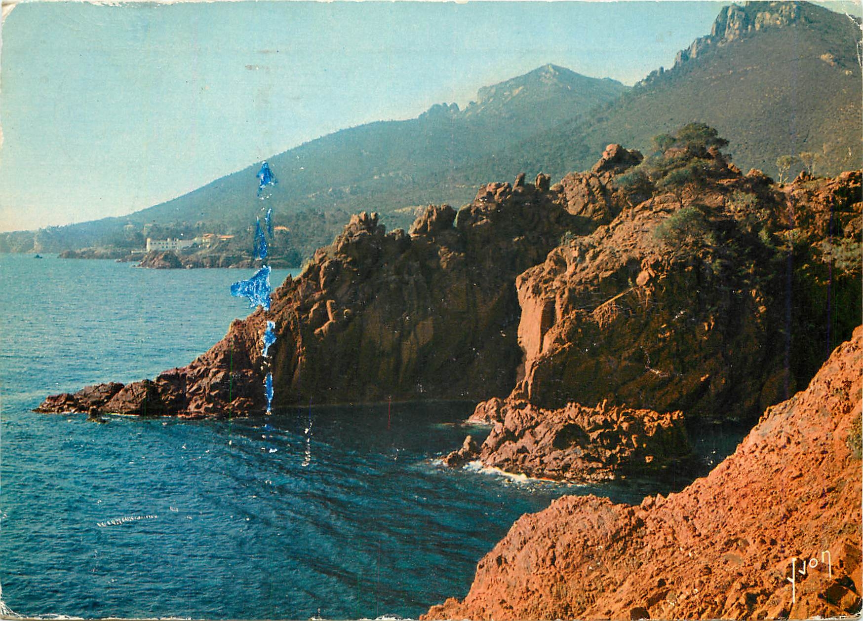 CPM Couleurs et Lumiere de France La Cote d'Azur miracle de la nature Massif de l'Esterel (Var) Le T