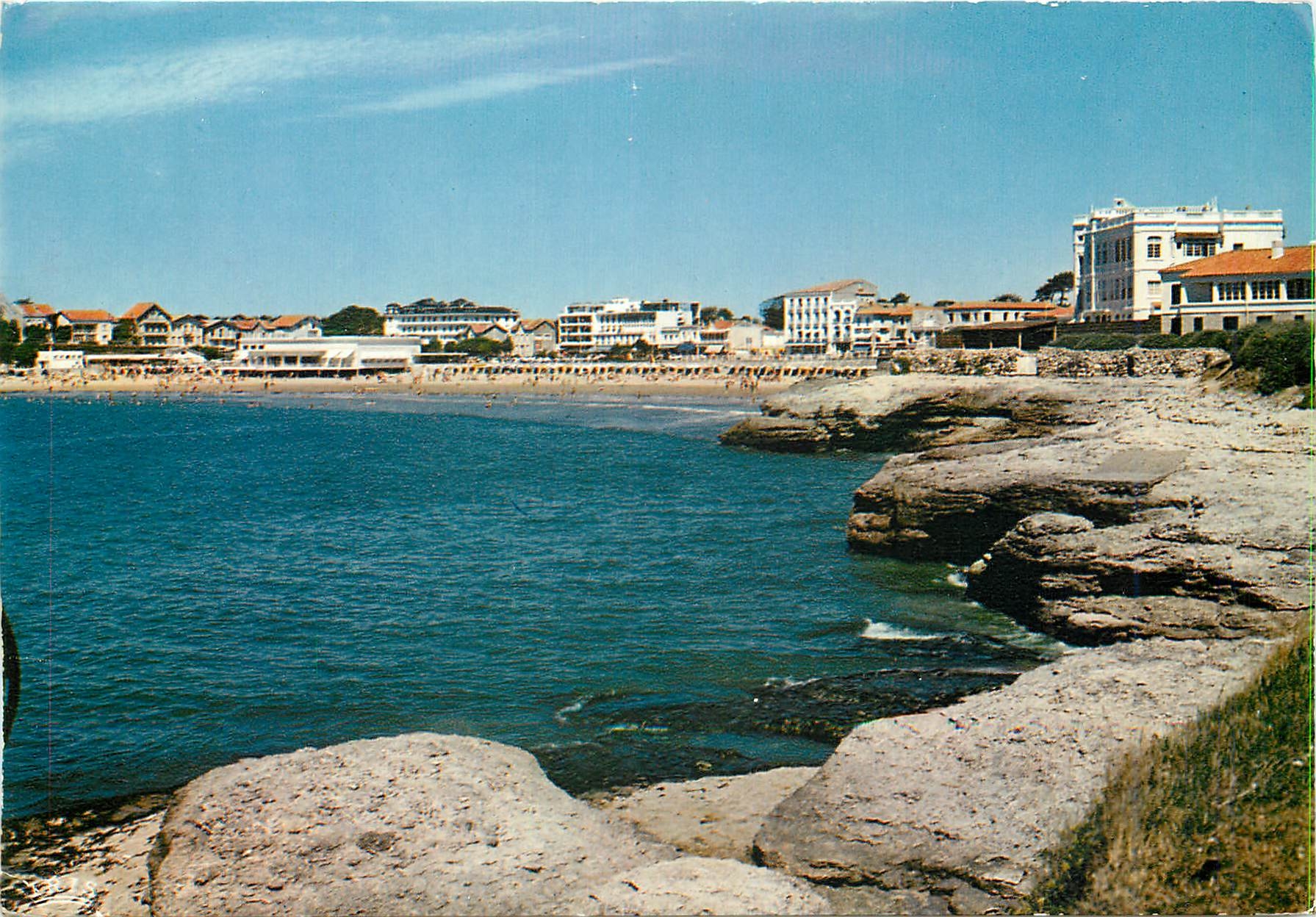 CPM Cote de Beute Royan Pontaillac La plage et le Casino