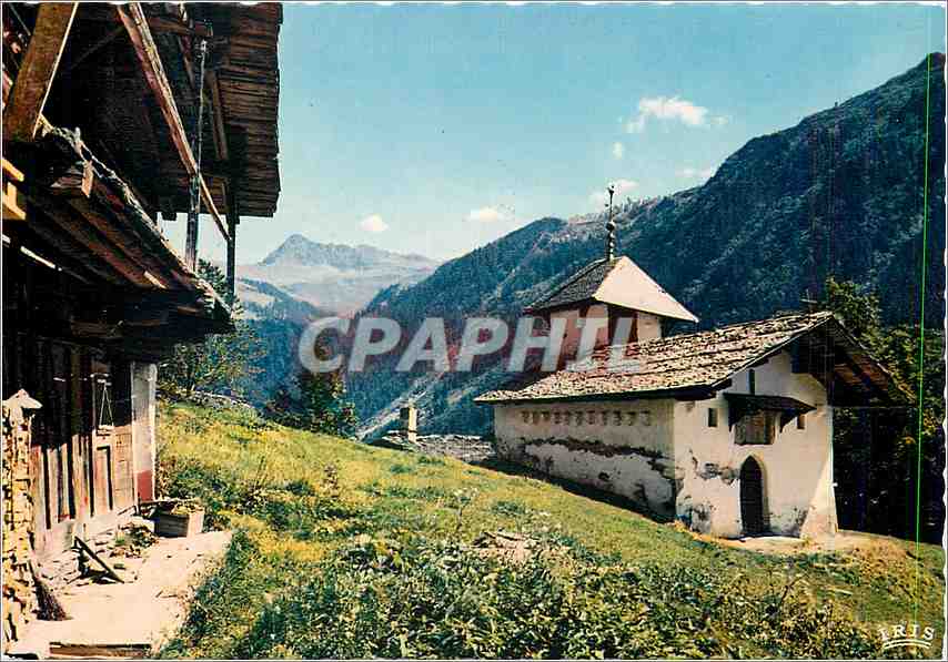 CPM Les Beaux sites de Savoie La Chapelle de Belleville (Classee monument historique) et le col du J