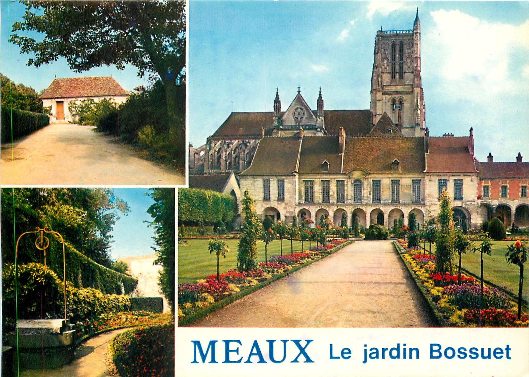 Meaux — Le jardin Bossuet — Éditeur IRIS, n° 4.023
