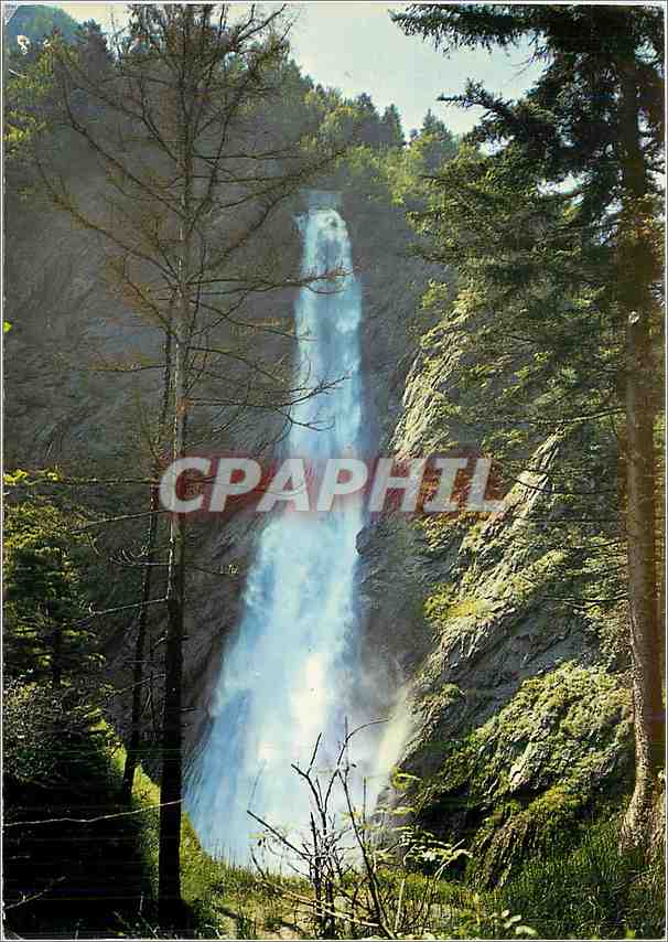 CPM Bellecombe Terentaise (Savoie) Cascade du Morel