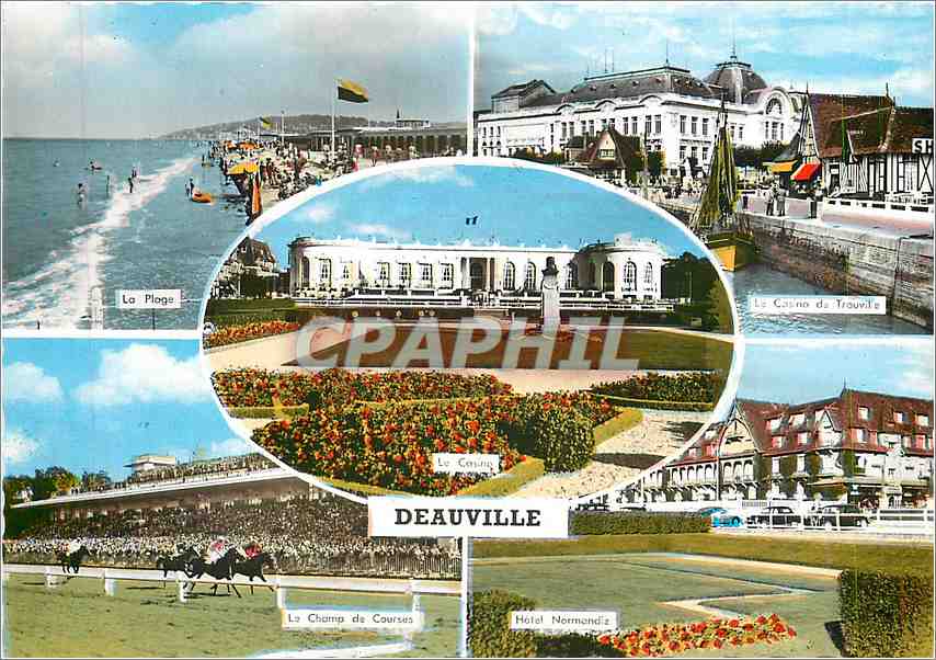 Deauville — Vue panoramique — Éditions Gagné