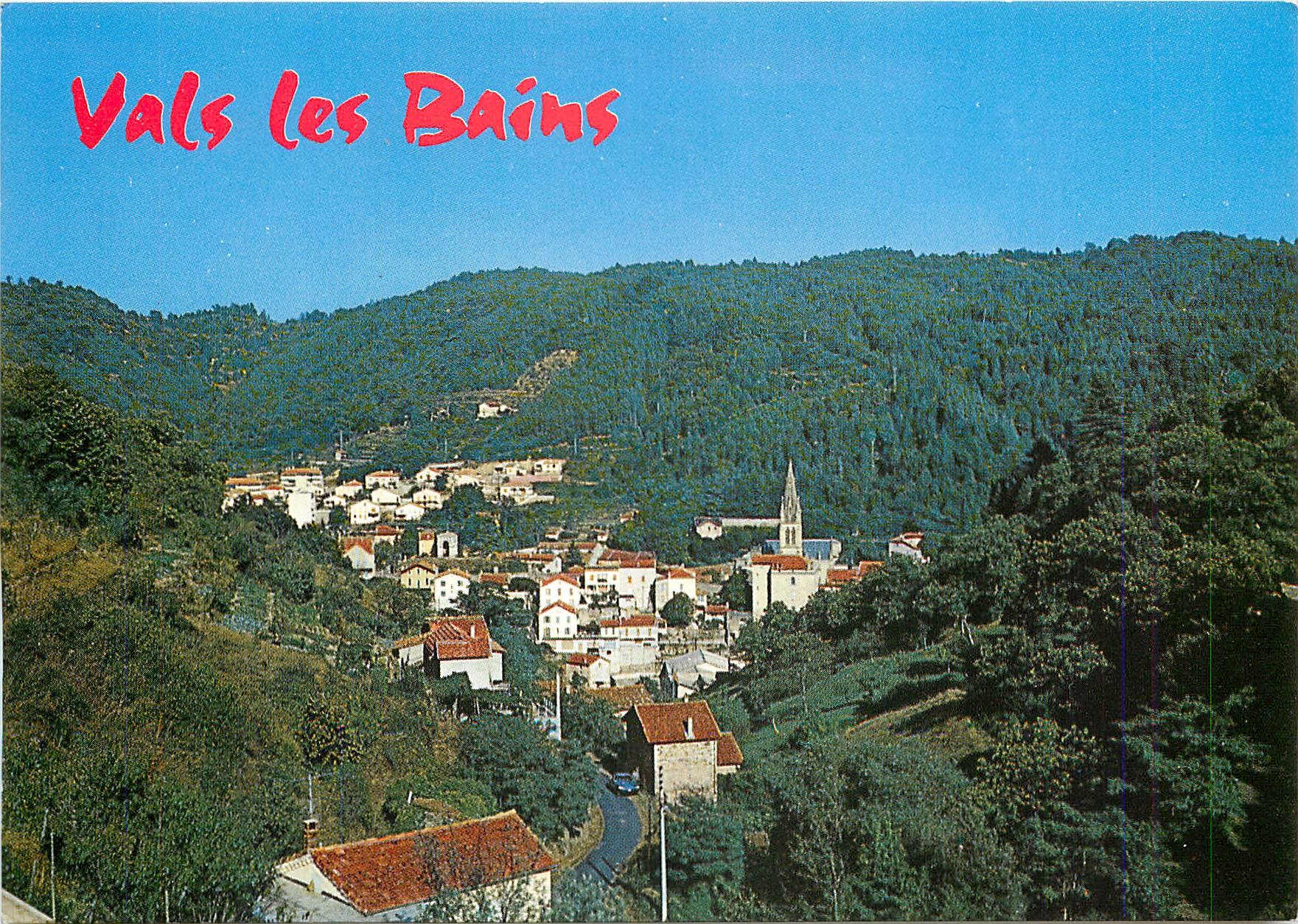 Valls-les-Bains — allgemeine Ansicht — Société des Paysages du Vivaraïs