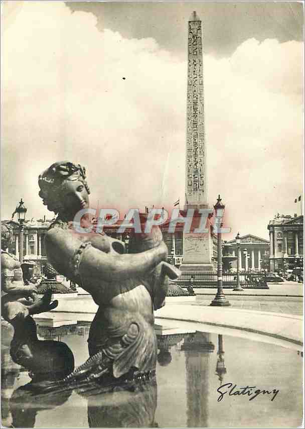 Obélisque de la Place de la Concorde — Paris — Éditions Glatigny