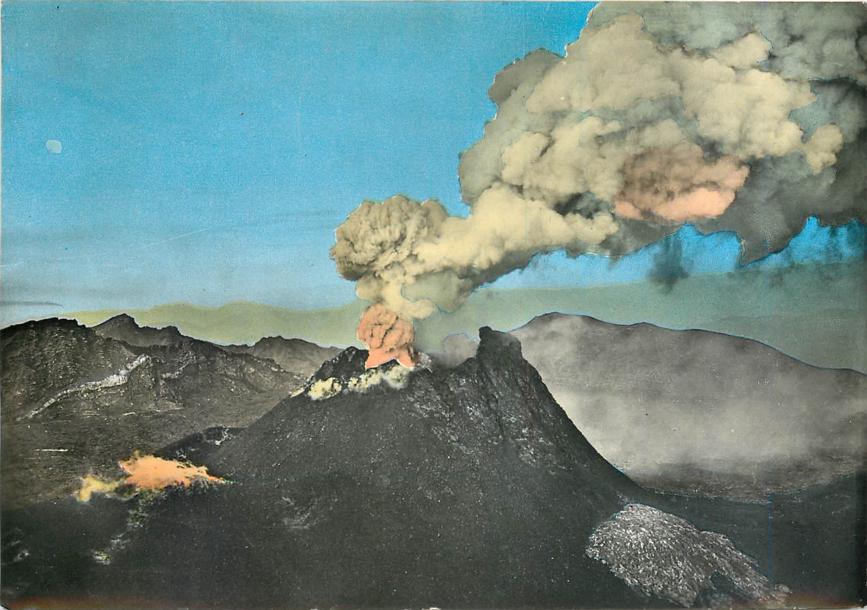 CPM Naples Vesuve Volcan