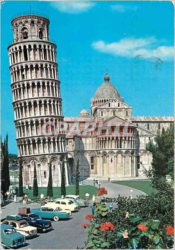 CPM Pisa Abside de la Cathedrale et Tour penchee