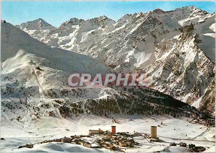 CPM Sestriere m 2035 Panorama visto dal Fraiteve