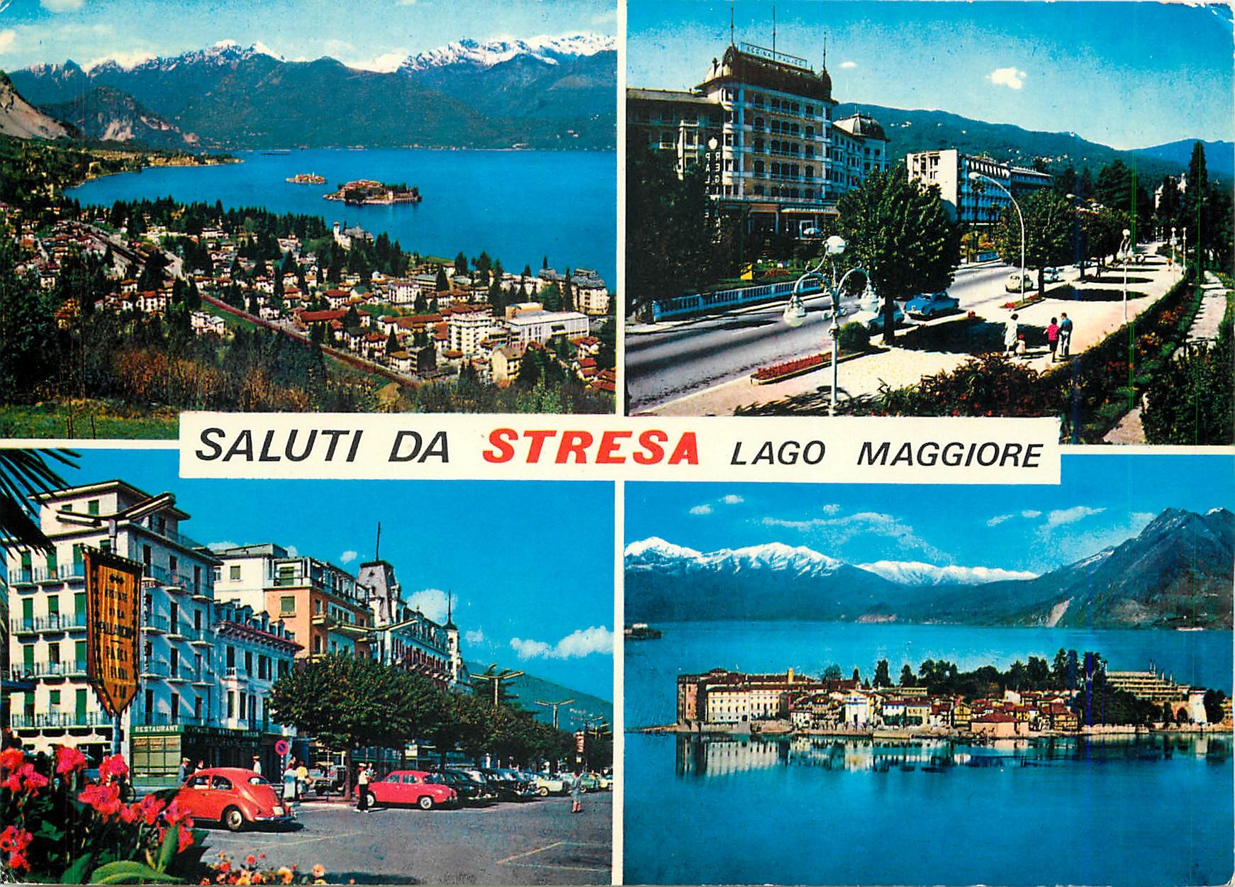 CPM Saluti da Stresa Lago maggiore