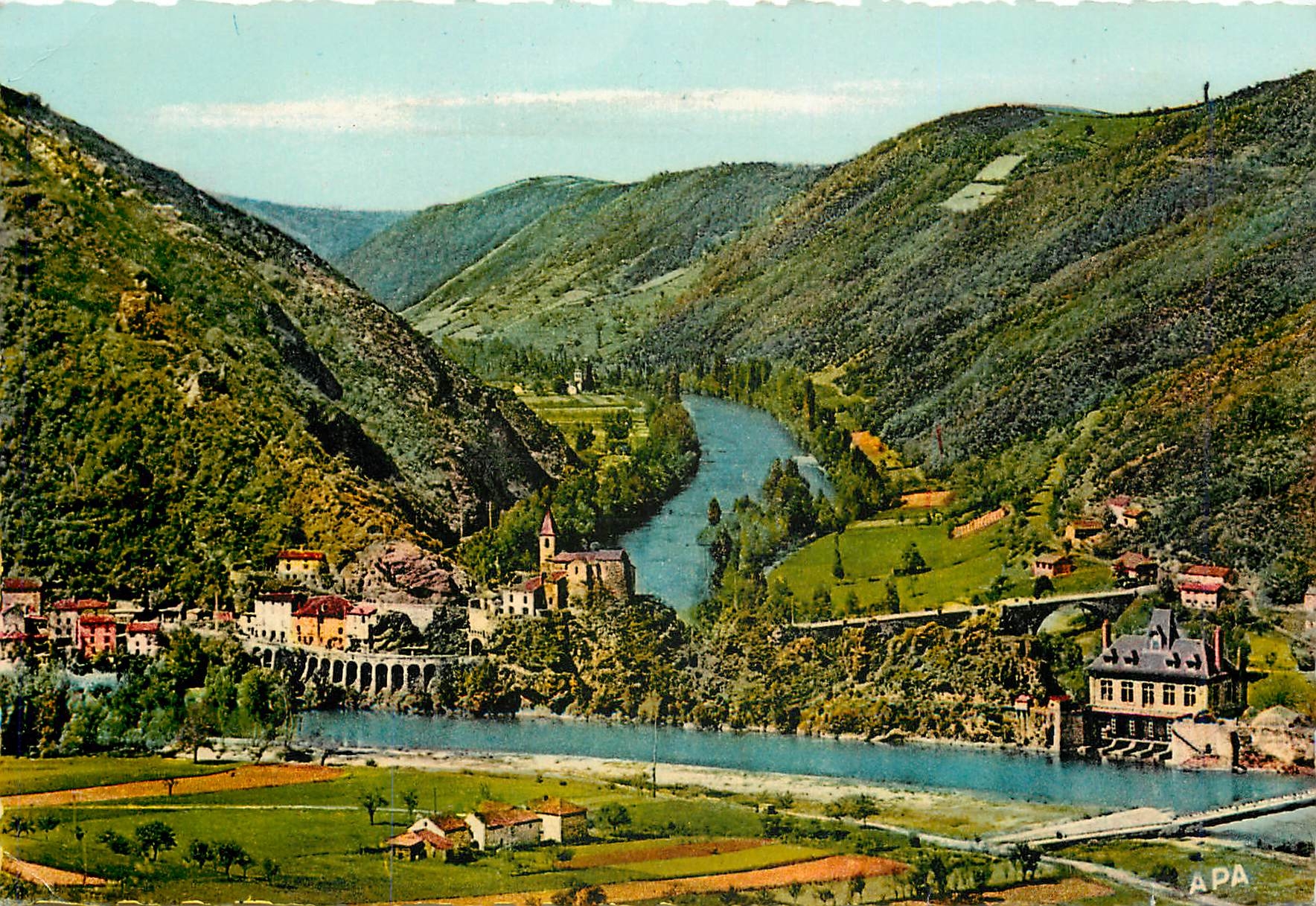 CPM Amialet pres Albi (Tarn) Vallee du Tarn