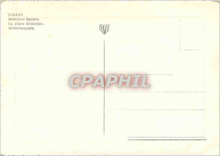 CPM Torino Piarra Silferino — Rückseite