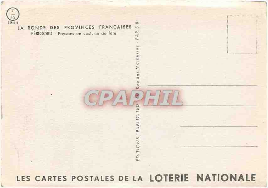 CPM Perigord Paysans en costume de fete — Rückseite