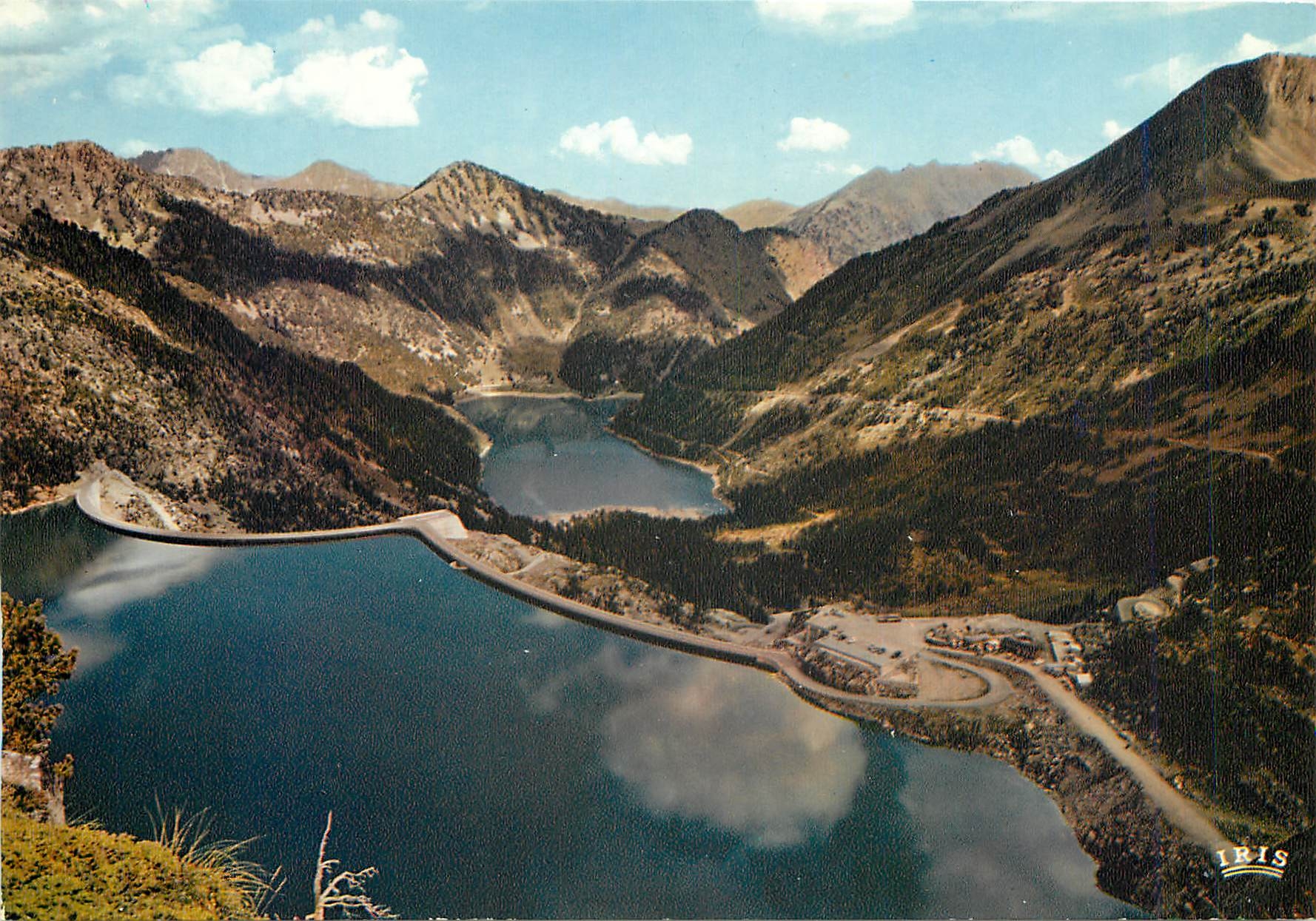 CPM Les Pyrenees Les Lacs de Cap de Long (alt 2160 m) et Oredon (1852 m) en ahte Vallee d'Aure