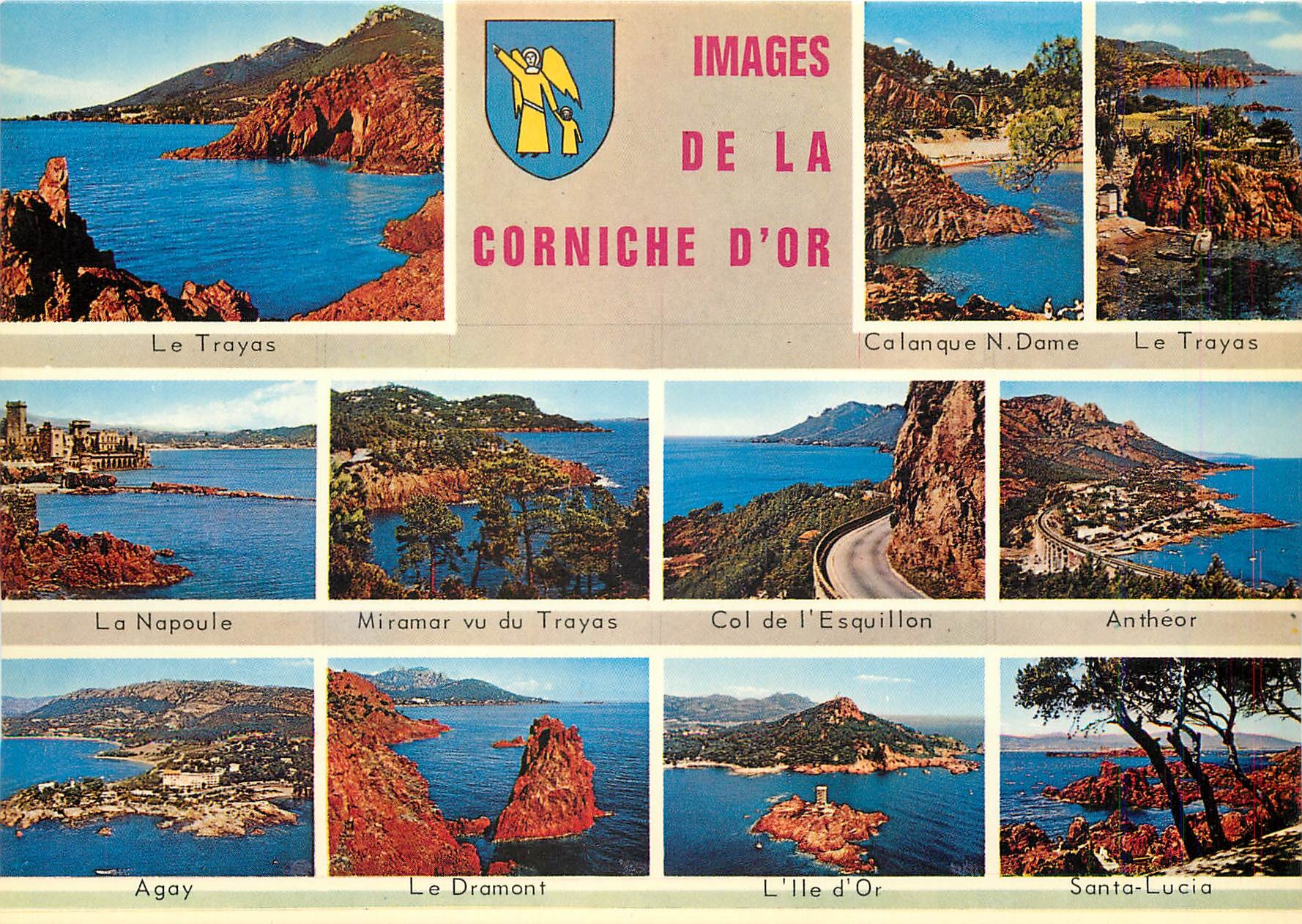 CPM Images de la Corniche d'Or Le Trayas Calanque N D