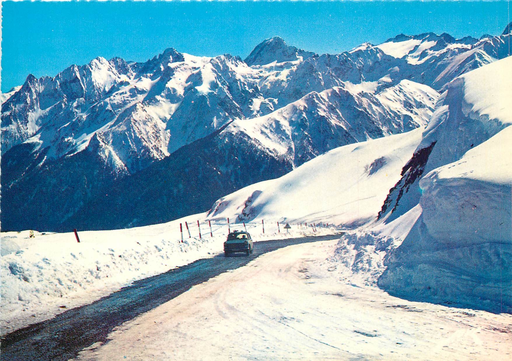 CPM Luchon Superbagneres alt 1800 m les massifs de la pique du port de Venasque et la Maladetta