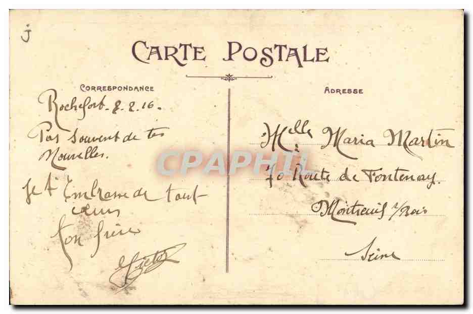 Marins-Fantaisie--Bateau- Illustration- Nos Matelots-Campagne 1914-1915-Pare pour L'Appareillage! -CPA Illustrateur — Rückseite
