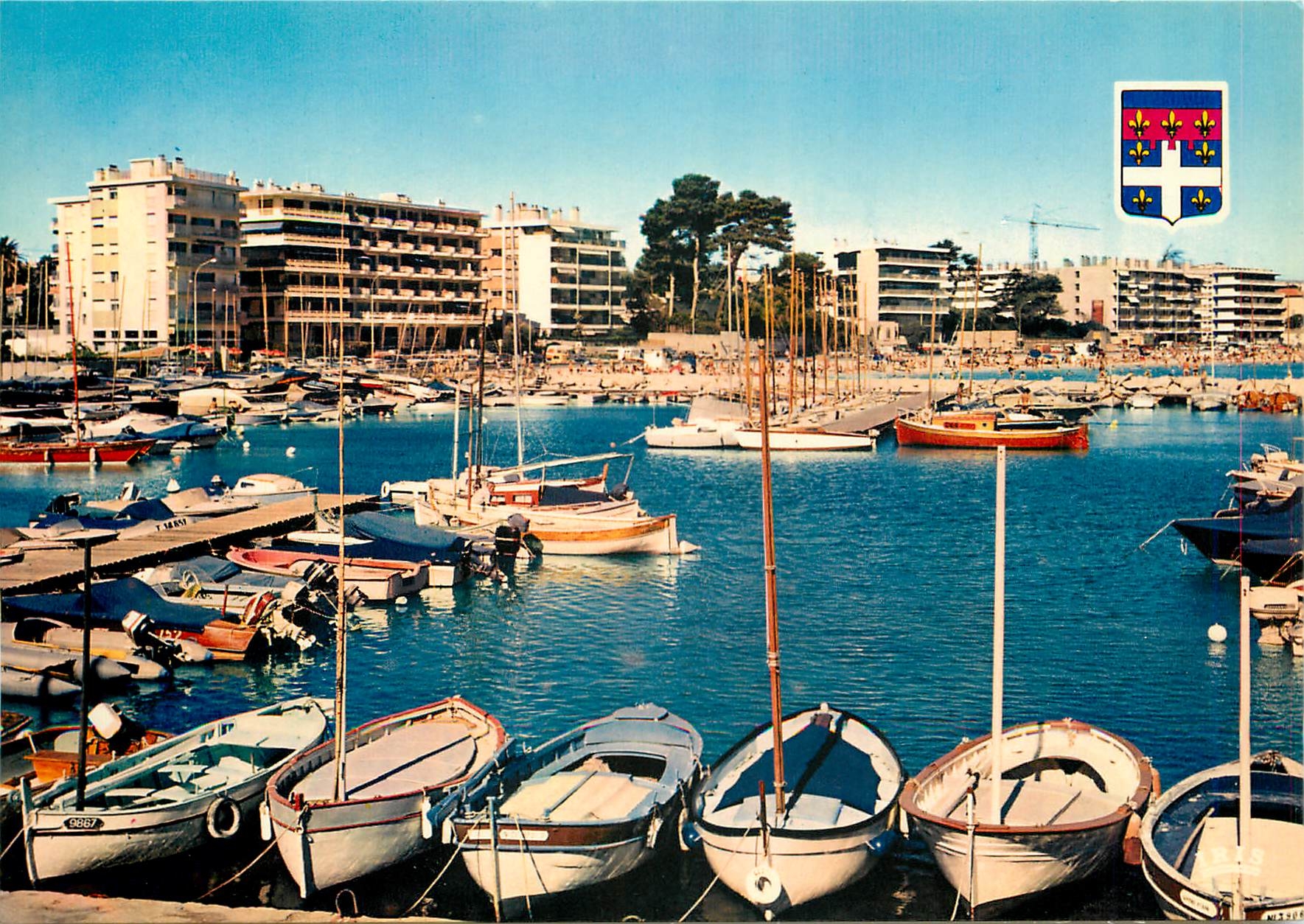 CPM La Cote d'Azur Antibes le Port de la Salis
