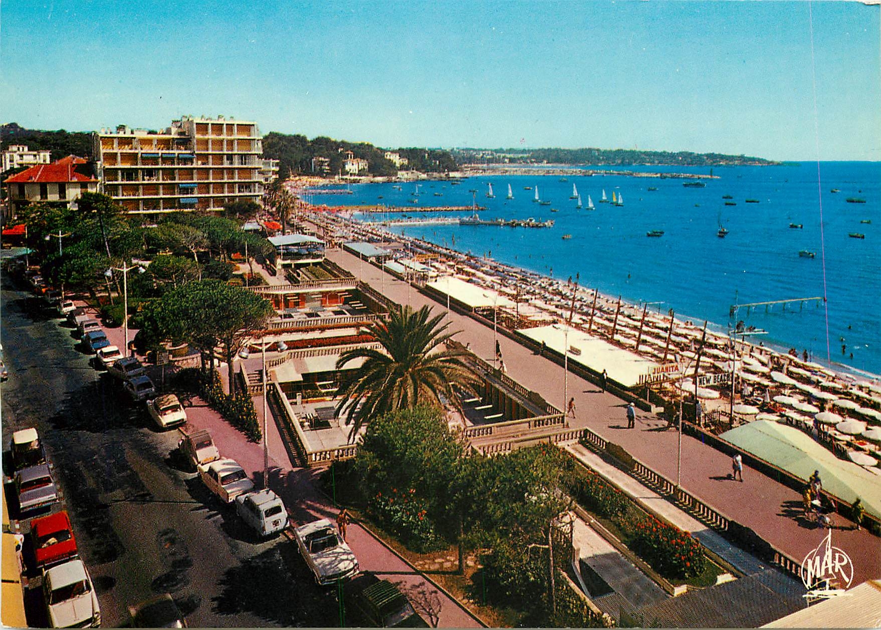 CPM La Cote d'Azur Juan les Pins La Plage