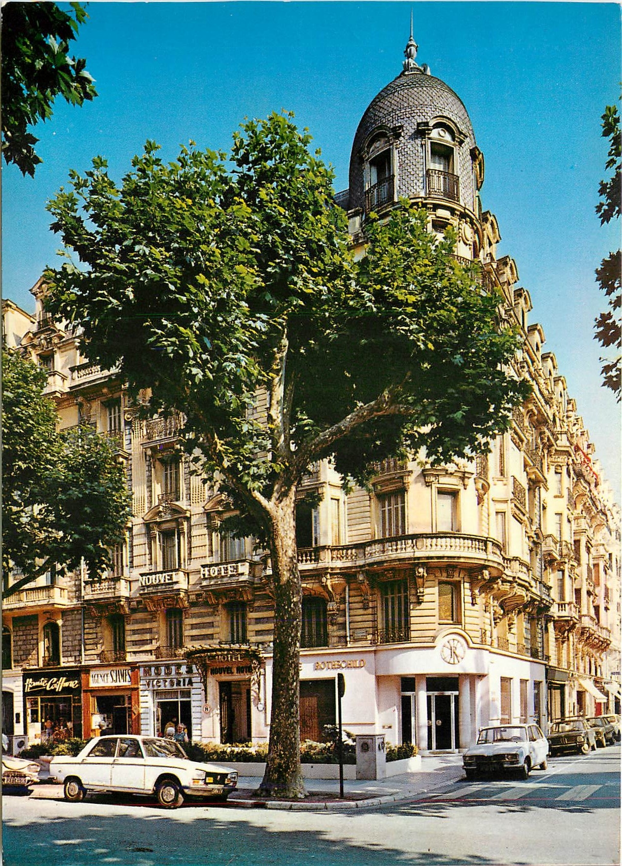 CPM Nouvel Hotel Boulevard Victor Hugo Nice Banque Rothschild