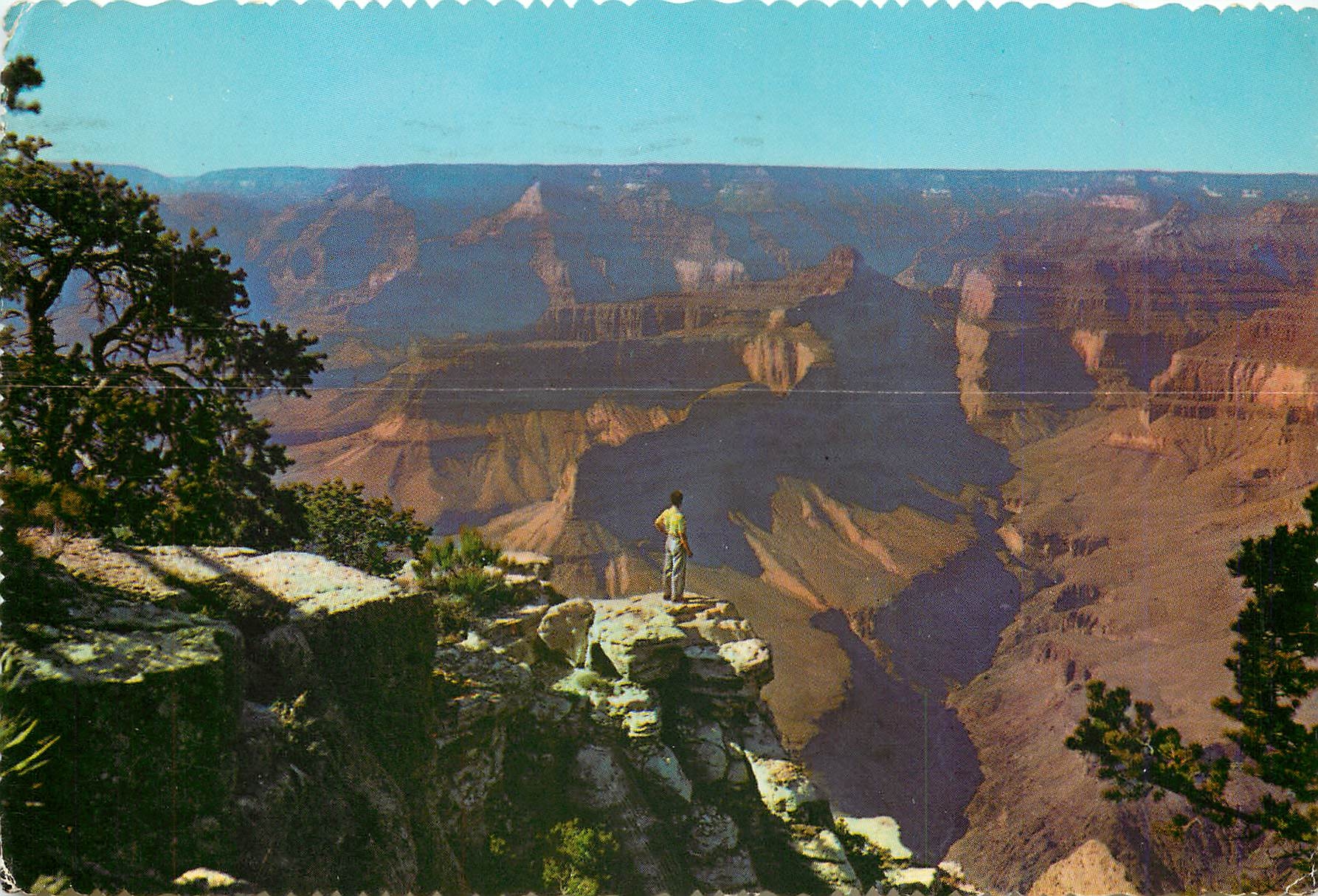 CPM Grand Canyon National Park Arizona At Pima Point Kennedy