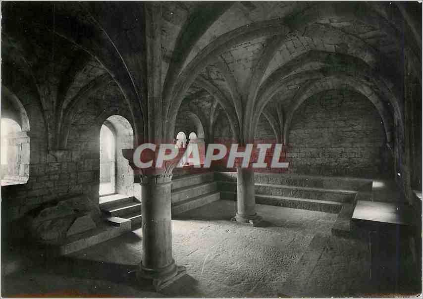 Le Thoronet (Var) - L'Abbaye (1160-1175) - La salle capitulaire