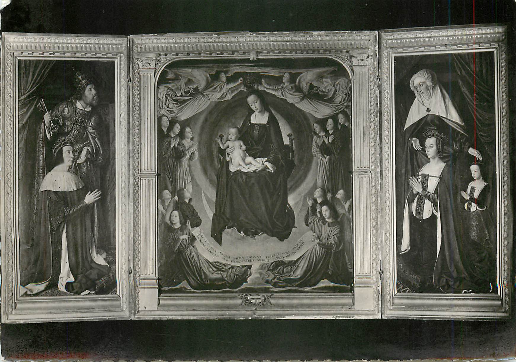 CPM Moulins (Alllier) Le Tryptique du Maitre de Moulins (Sacreitie de la Cathedrale