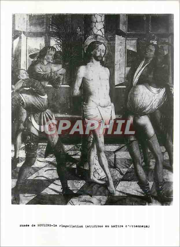 CPM Musee de Moulins la Plagellation (attribue au maitre d'Uttenheim)