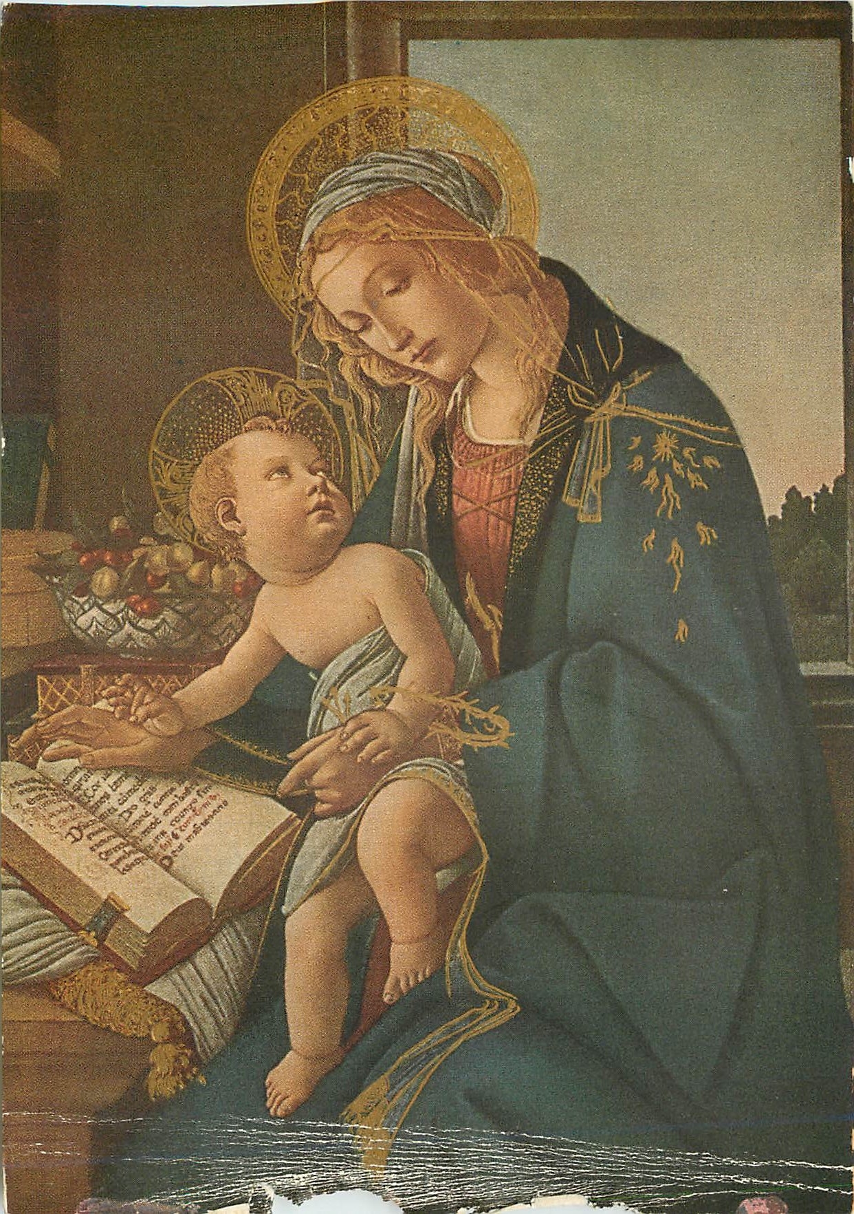 CPM Filipepi (Sandro) La Vierge et l'Enfant
