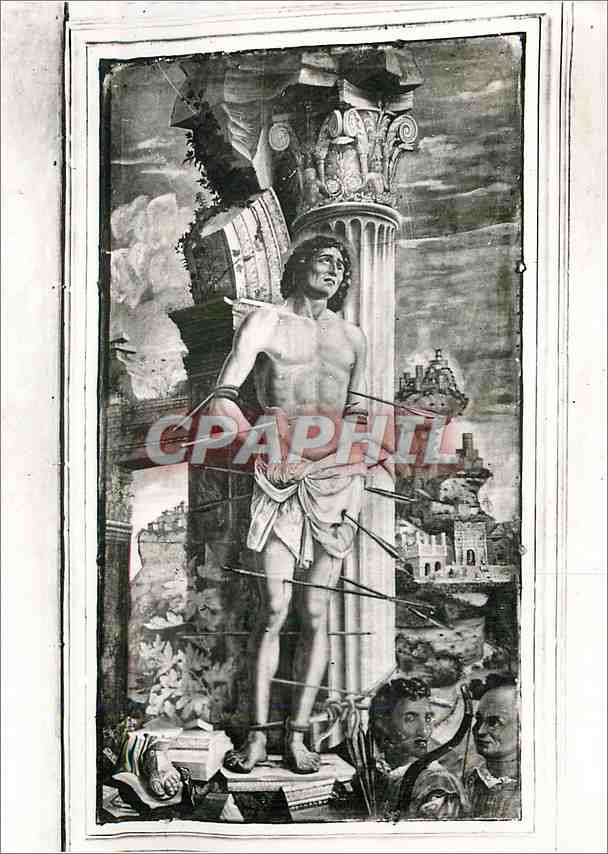 CPM Ste Croix en Jarez (Loire) Le Martye de St Sebastien par Andrea Mantegna 1431 1506