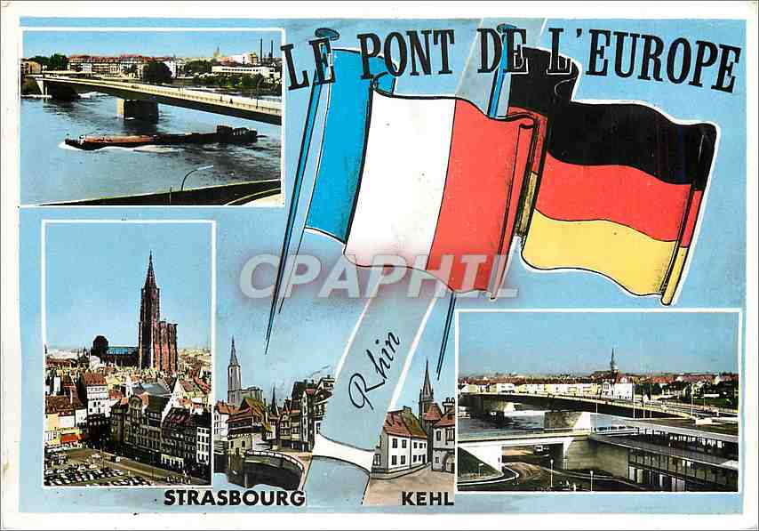 CPM Le Pont de l'Europe Strasbourg Kehl