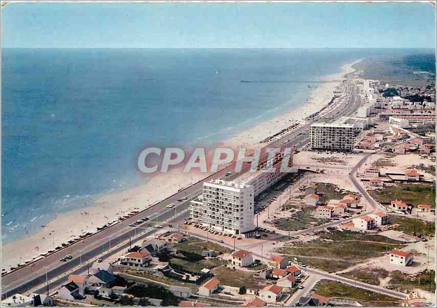 CPM Saint Jean de Monts (Vendee) La PLage vue d'ensemble