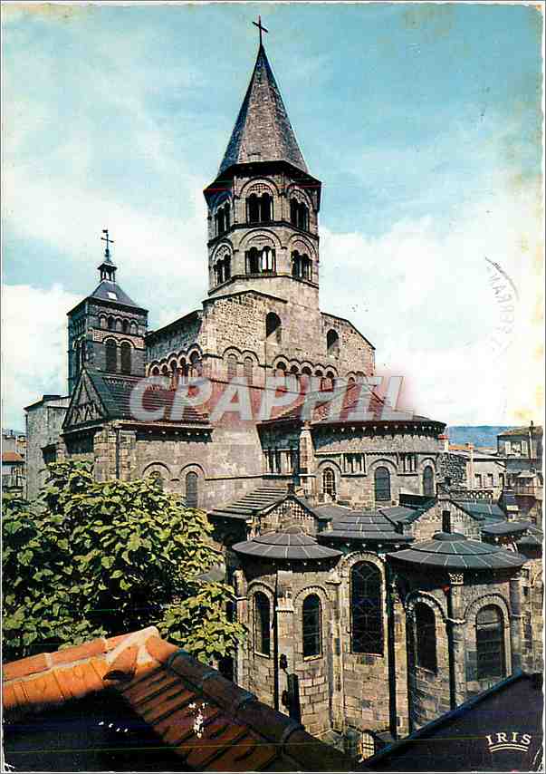 CPM Clermont Ferrand Eglise N D du Port L'Abside Romane