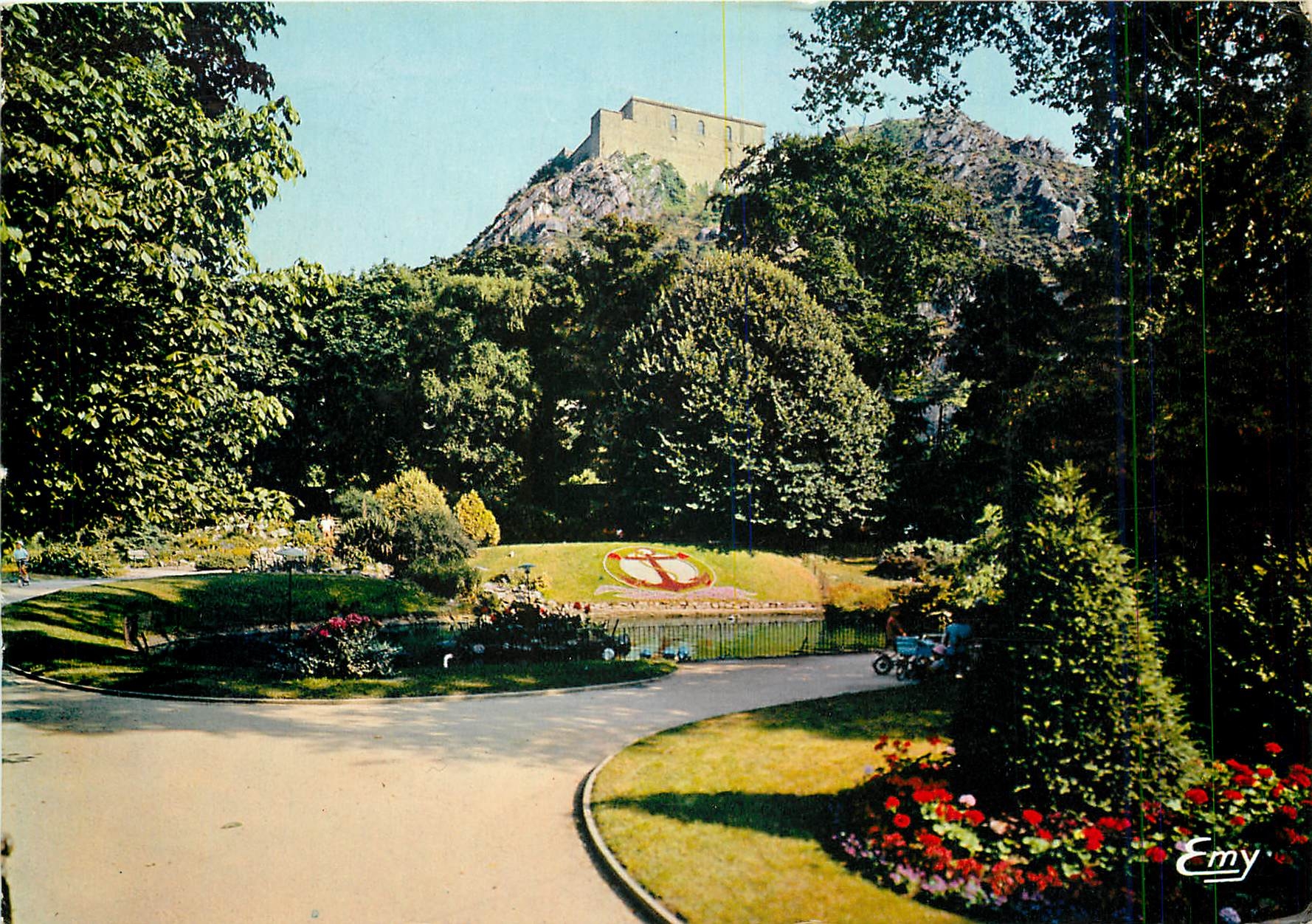 Cherbourg (Manche) — Der Öffentliche Garten und der Berg Roule — Verlag Emy