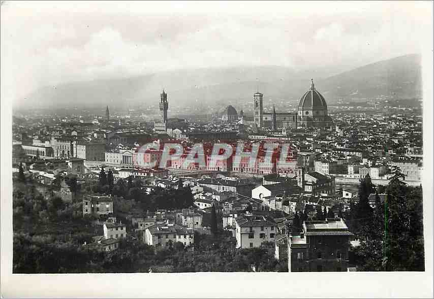 CPM Firenze Panorama da S Miniato al Monte
