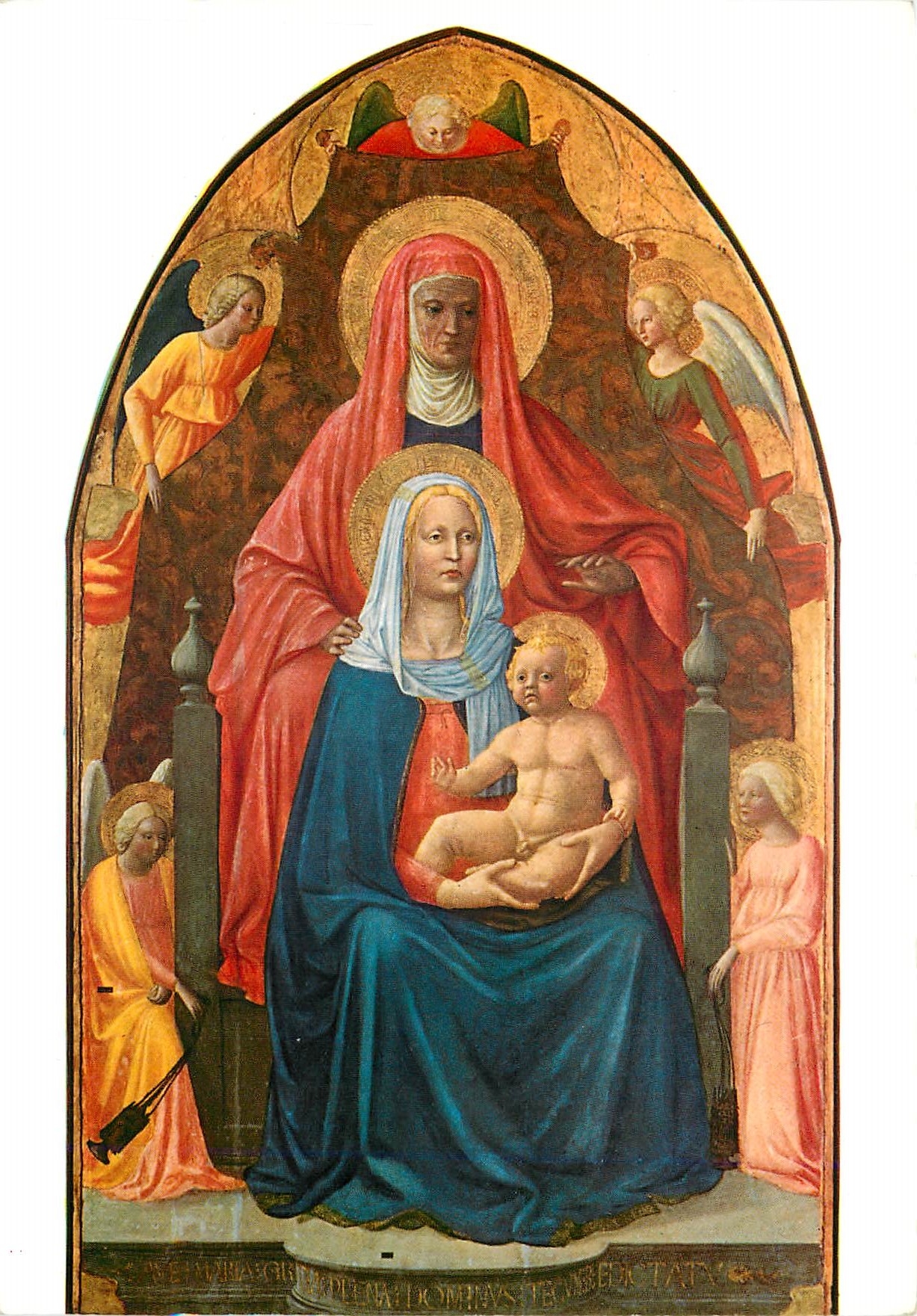CPM Firenze Galleire Ittizi Massacio e Masolono