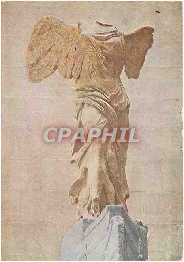 CPM Victoire du Samothrace Paris Musee du Louvre
