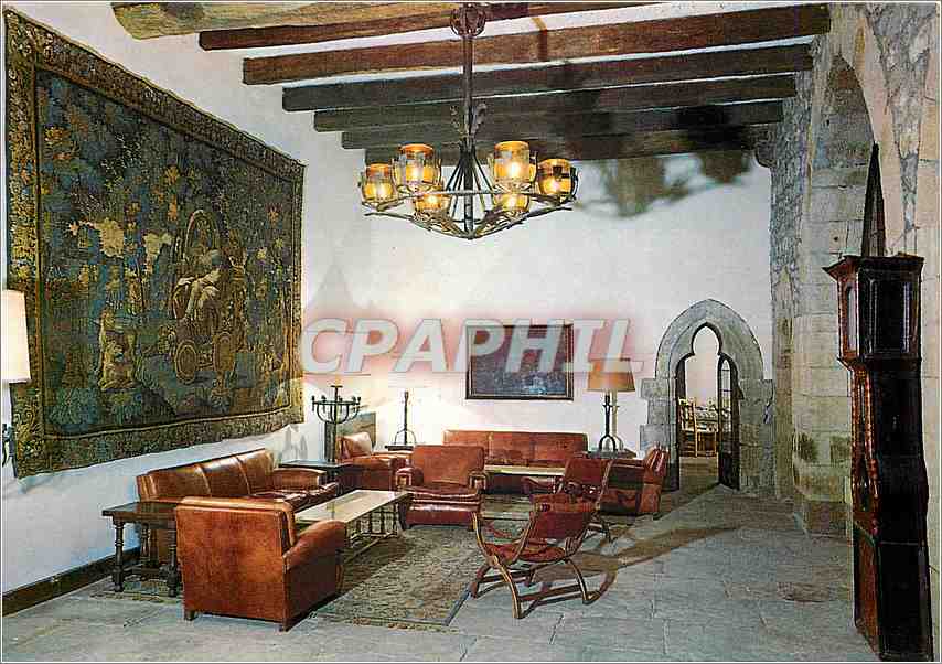 CPM Salle de Lecture Parador de Turismi El Emperador Fuenterrabia