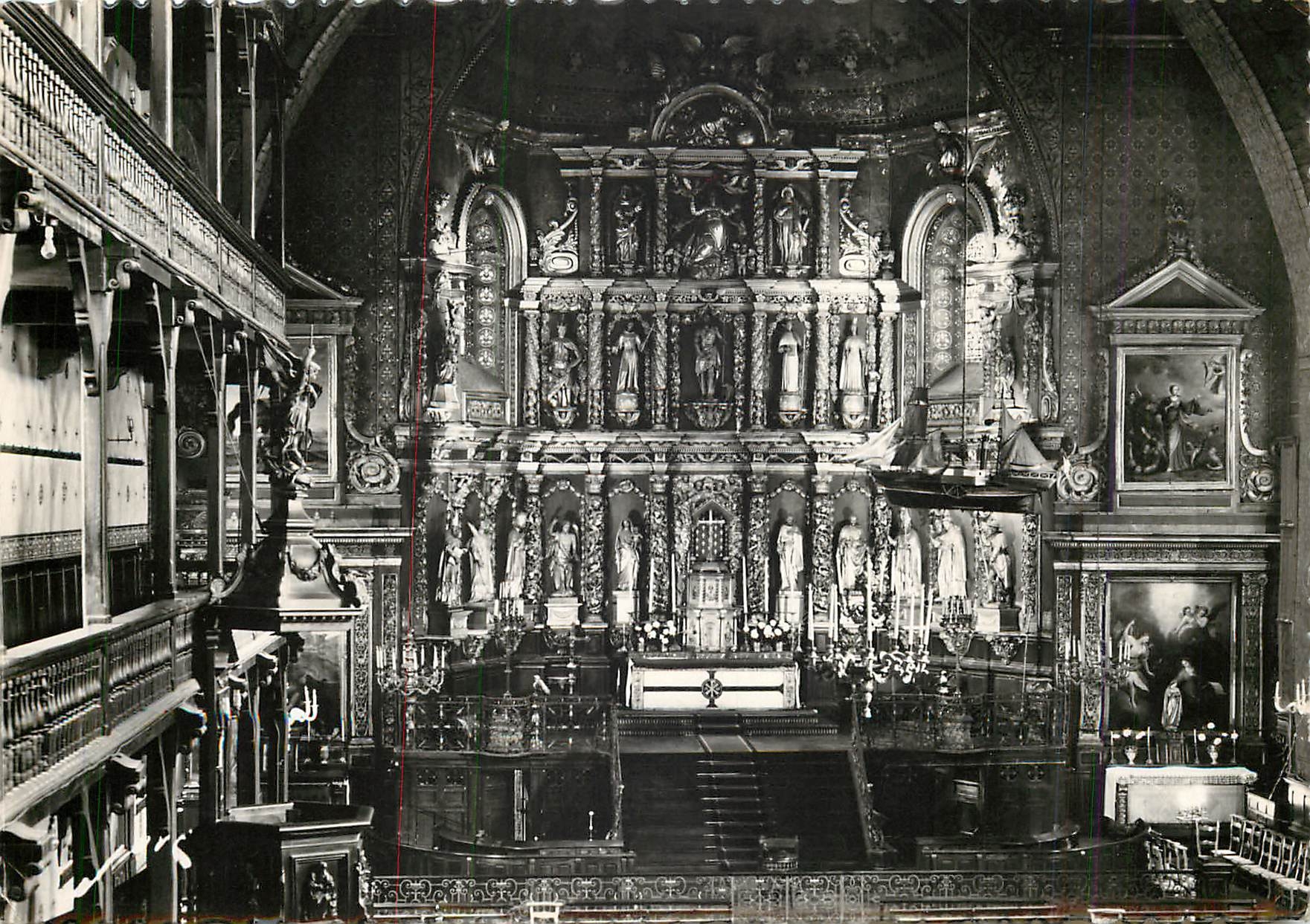 CPM Toute la France Pau (B P) Saint Jean de Luz Interieur de l'eglise