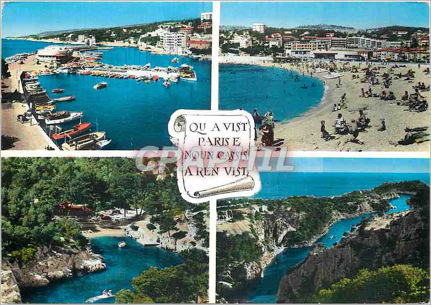 CPM Souvenir de Cassis