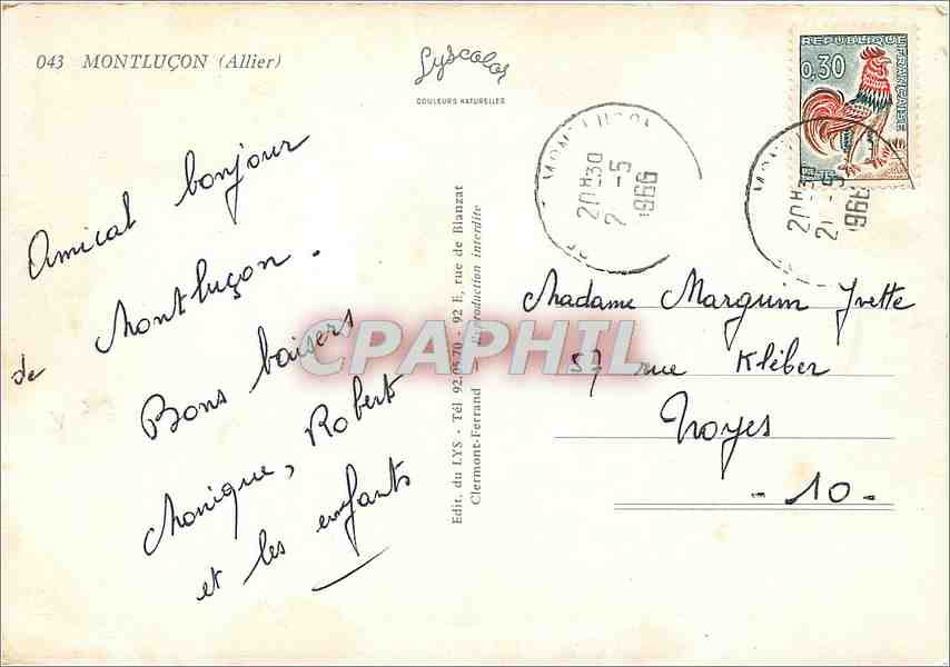 CPM Montlucon — Back