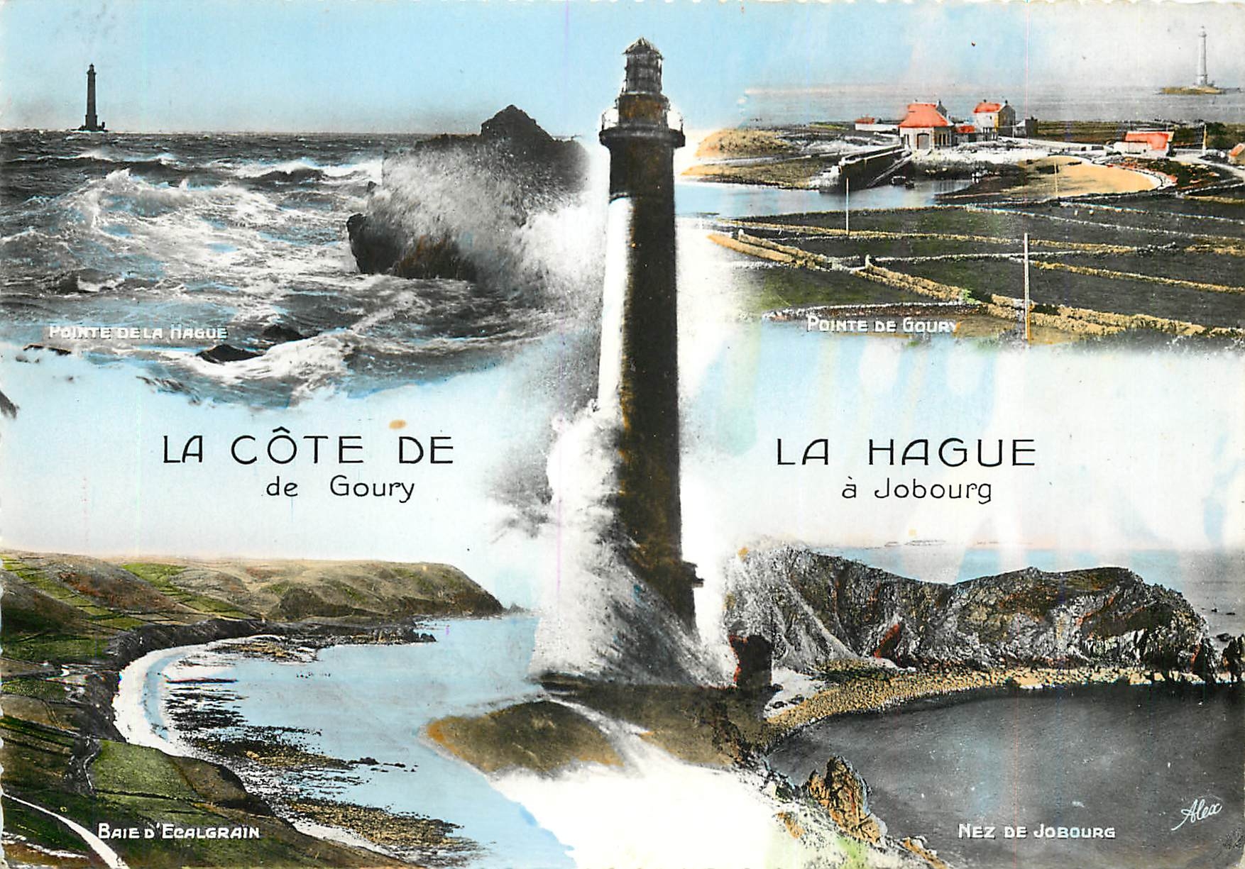 CPM Souvenir de La Hague de Goury a Jobourg 