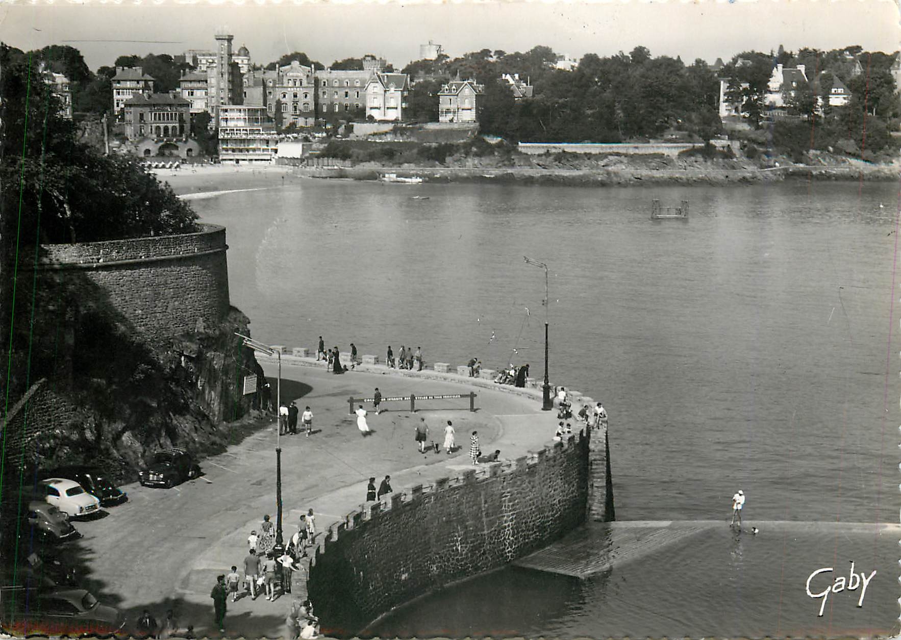 Dinard (Ille-et-Vilaine) — La Piscine de l'Ecluse et la Pointe de la Malouine — Éditions Gaby
