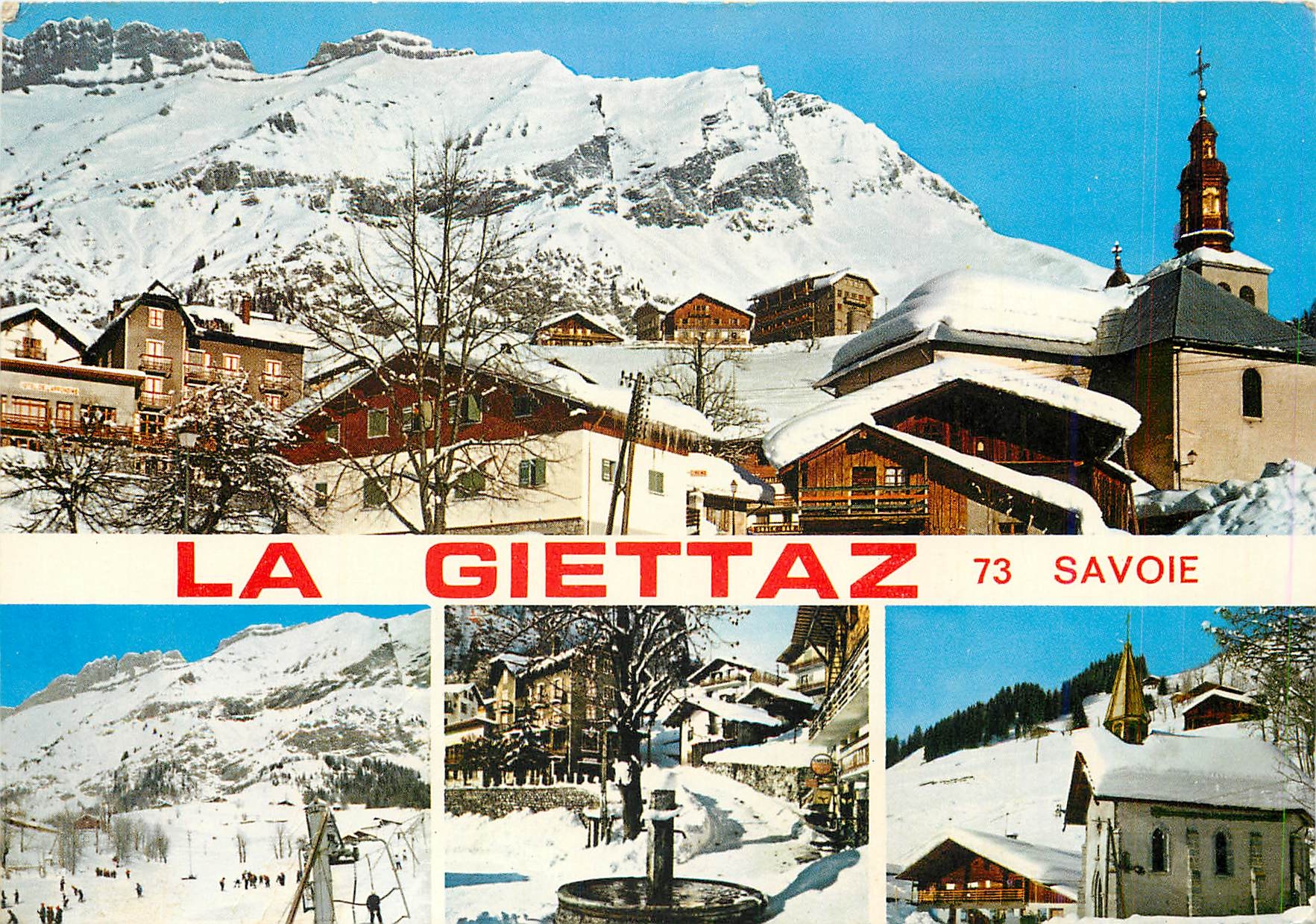 CPM La Giettaz (Savoie) Sports d'Hiver