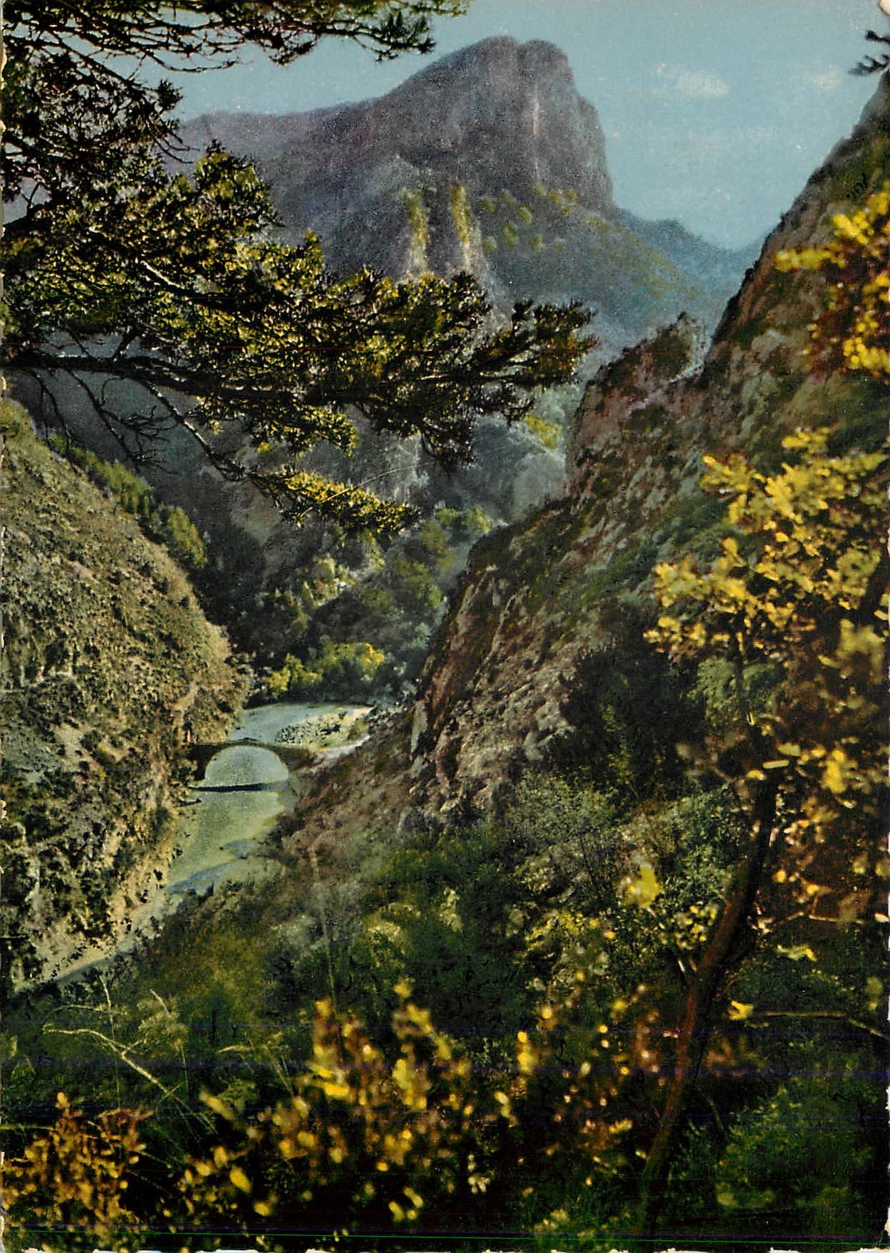 CPM Les Gorges du Verdon Le Pont du Tusset sous Rougon