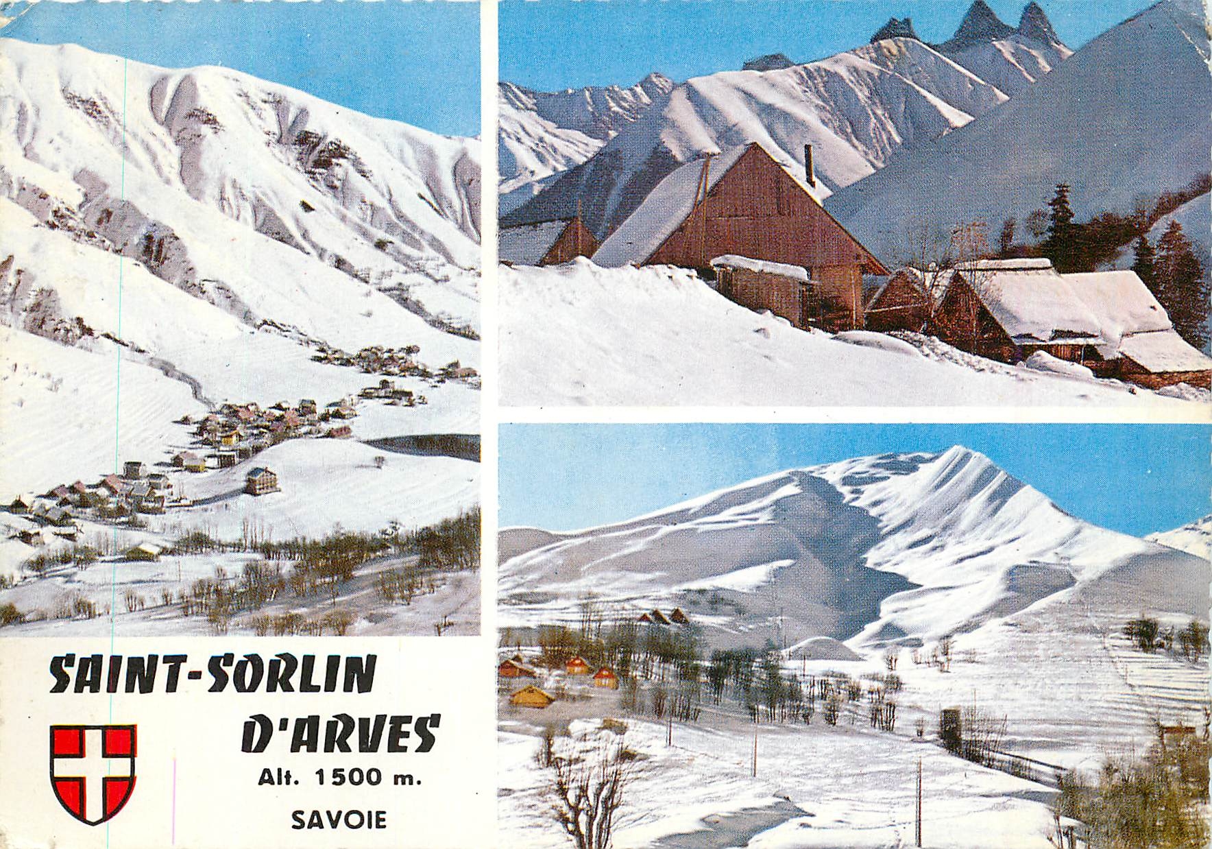 CPM St Sorlin D'Arves (Savoie) Alt 1500 m