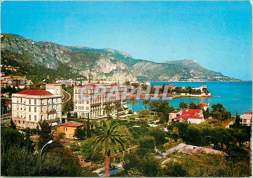 CPM Cote d'Azur Beaulieur sur Mer La ville et les grand hotels