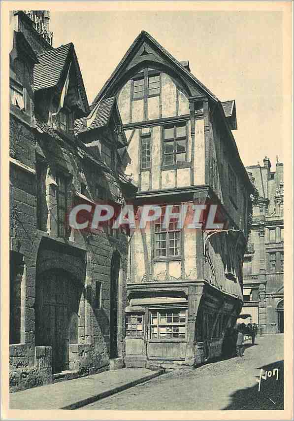CPM Rouen Le Logis Saint Romain Maison Canoniale (1466)